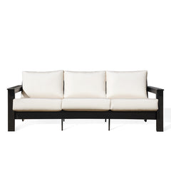 Hickory Polymer Outdoor Sofa with Sunbrella® Cushions