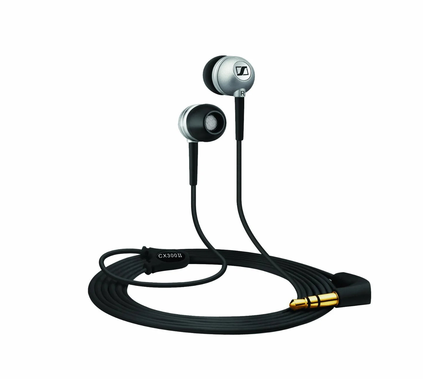 Sennheiser Earbuds Silver, CX 300-II