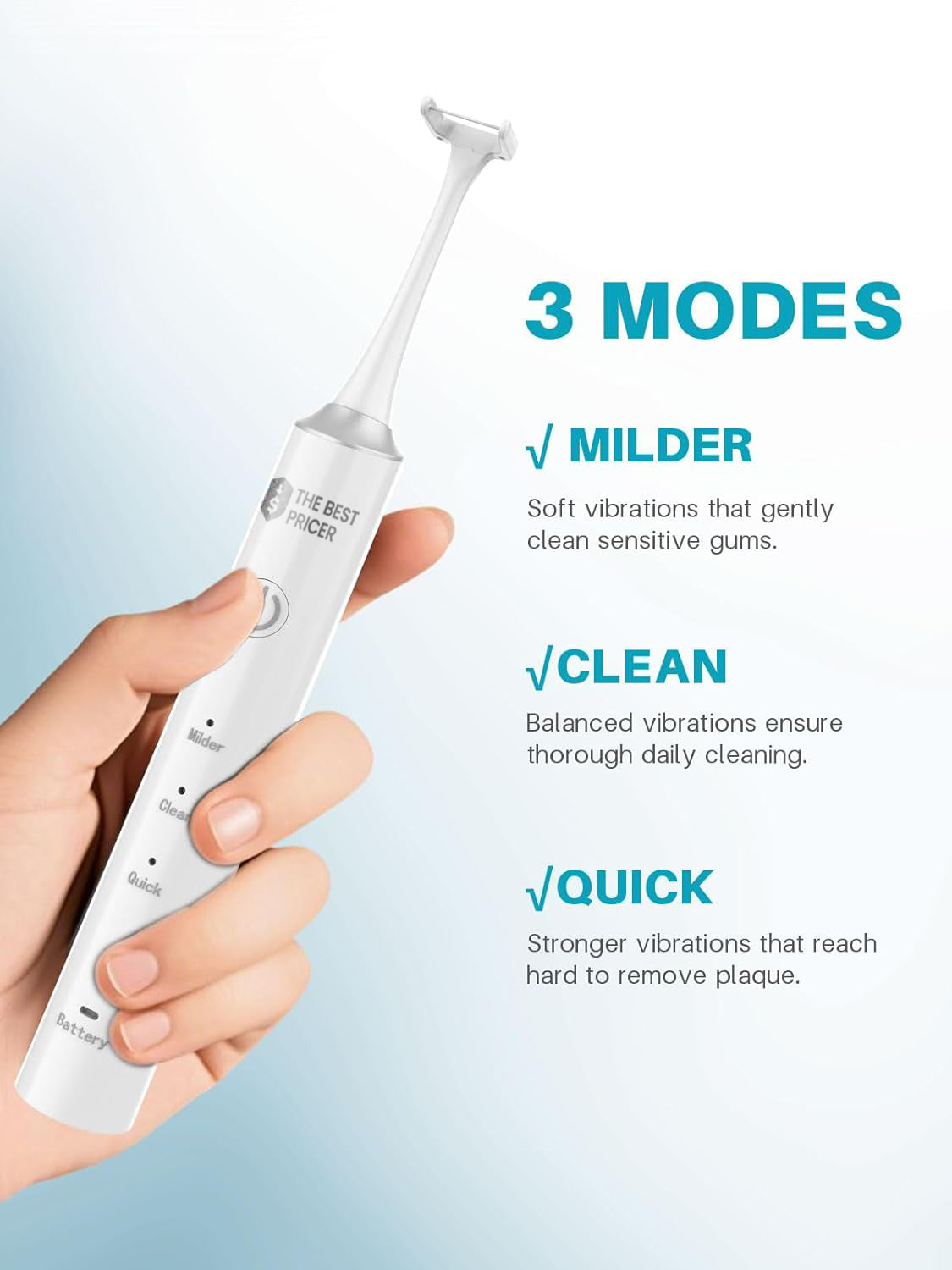 Voraiya Electric Flosser for Teeth & Adults Reusable Dental Floss with 50 Replacement Heads, Water Flosser Alternative for Gentle Gum Care, Teeth Cleaning Tools, and Tongue Scraping