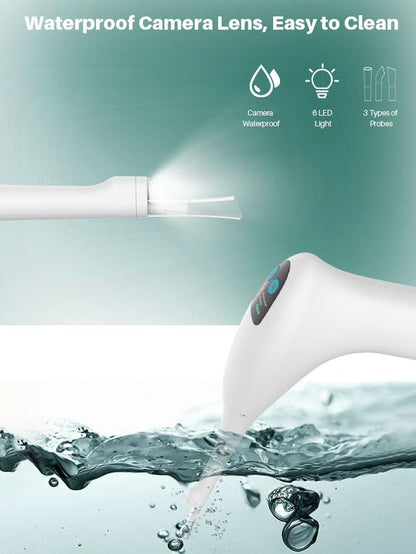 Voraiya Tonsil Stone Remover. Camera, LED Light, 5-Level Suction