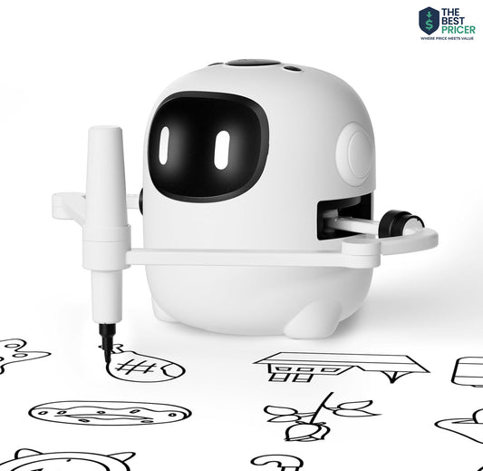 Interactive Drawing Robot for Kids with 150 Cards – Educational Montessori Toy Ages 3–8
