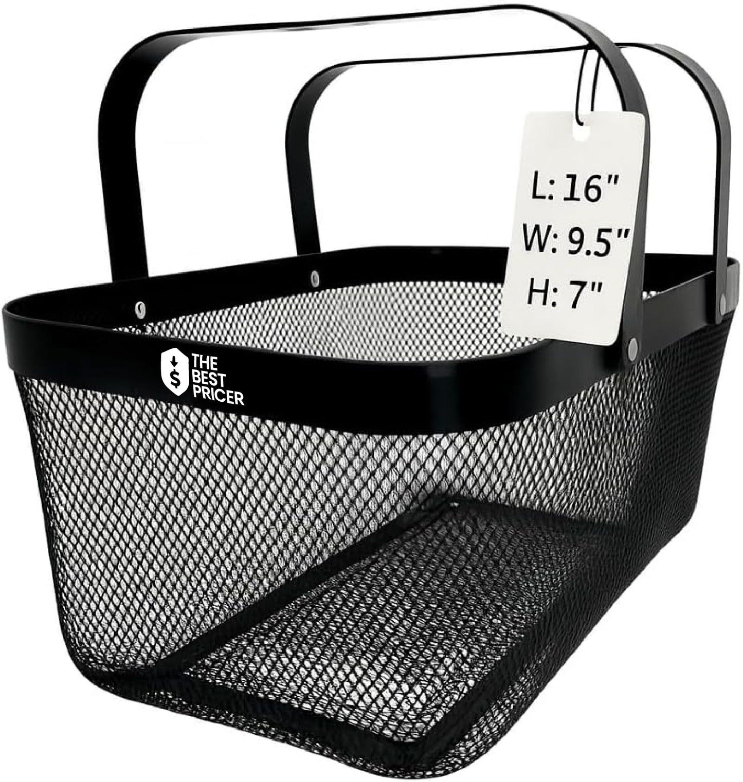 Dog Toy Basket Metal Mesh Metal, Chew Proof Black Dog Toy Bin, Durable Dog Toy Box, Sturdy Dog Toy Storage
