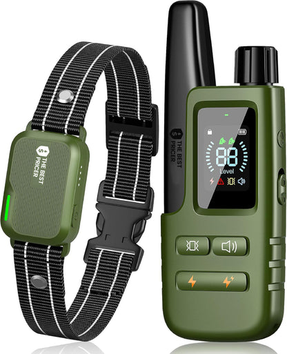 Dog Shock Collar for 2 Dogs – 4200FT Remote, Waterproof, 4 Modes, Rechargeable