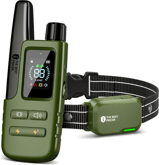Dog Shock Collar for 2 Dogs – 4200FT Remote, Waterproof, 4 Modes, Rechargeable
