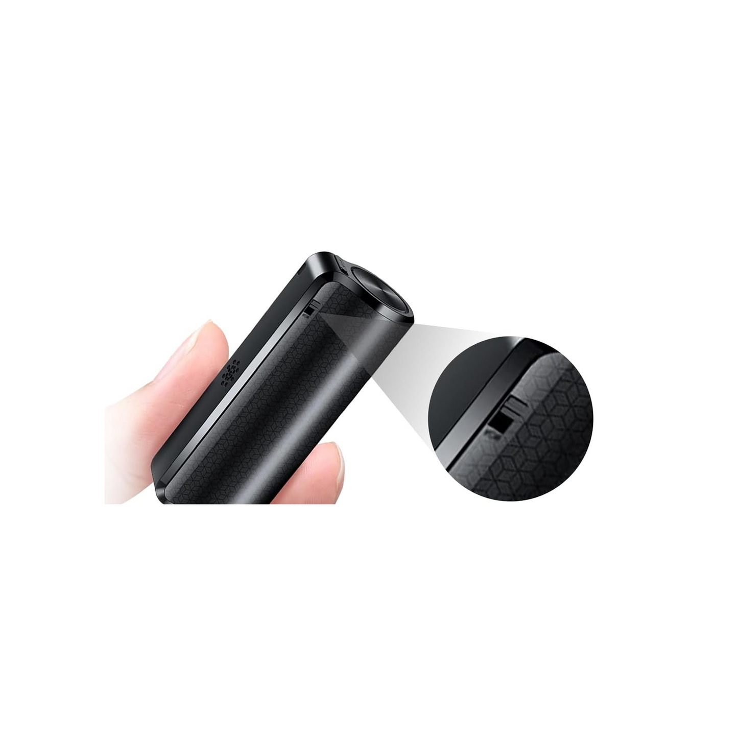 128GB Magnetic Voice Recorder with AI Noise Reduction, Voice Activated, 35-Day Battery