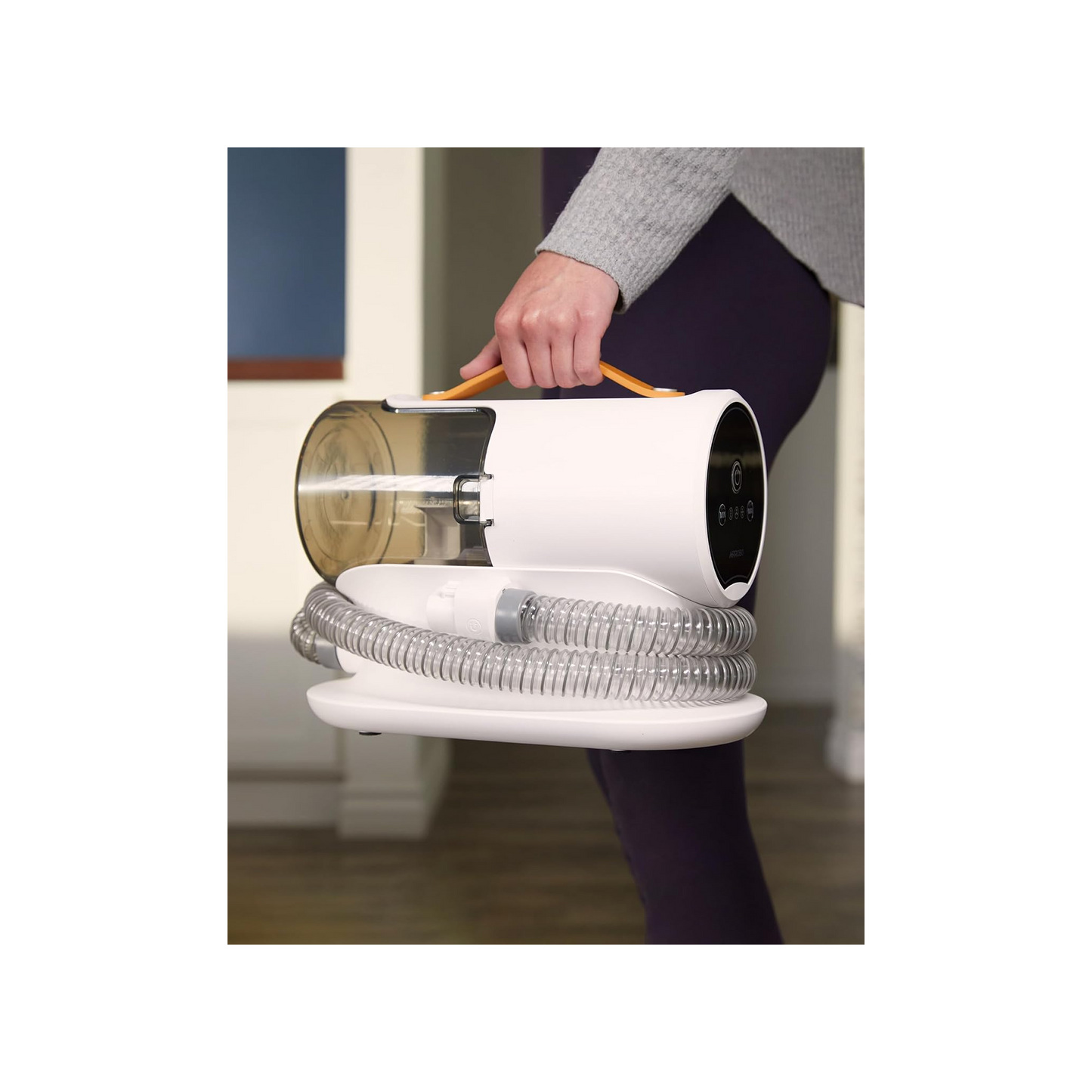 AIRROBO Dog Grooming Vacuum Kit – 12,000Pa Suction, 2L Capacity, Low Noise, Model PG100