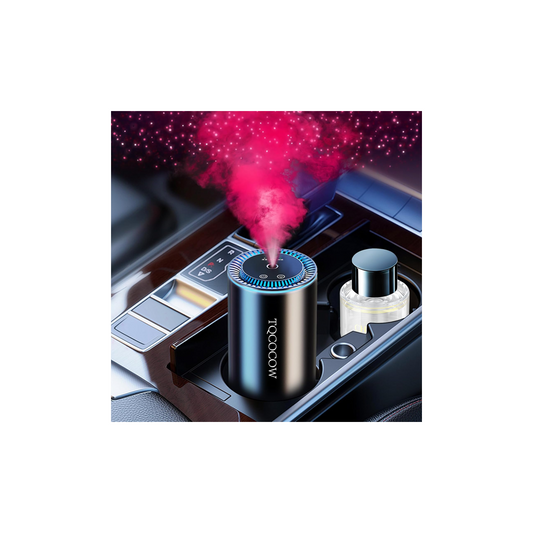 Smart Car Air Freshener Diffuser with Starry Projection, 3 Modes, 50ml, Auto On/Off