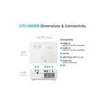 Optoma GT2100HDR Compact Short Throw Laser Home Theater and Gaming Projector - Image 2