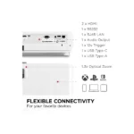 ViewSonic PX749-4K UHD Gaming Projector, 4000 Lumens, 4.2ms, USB-C - Image 5