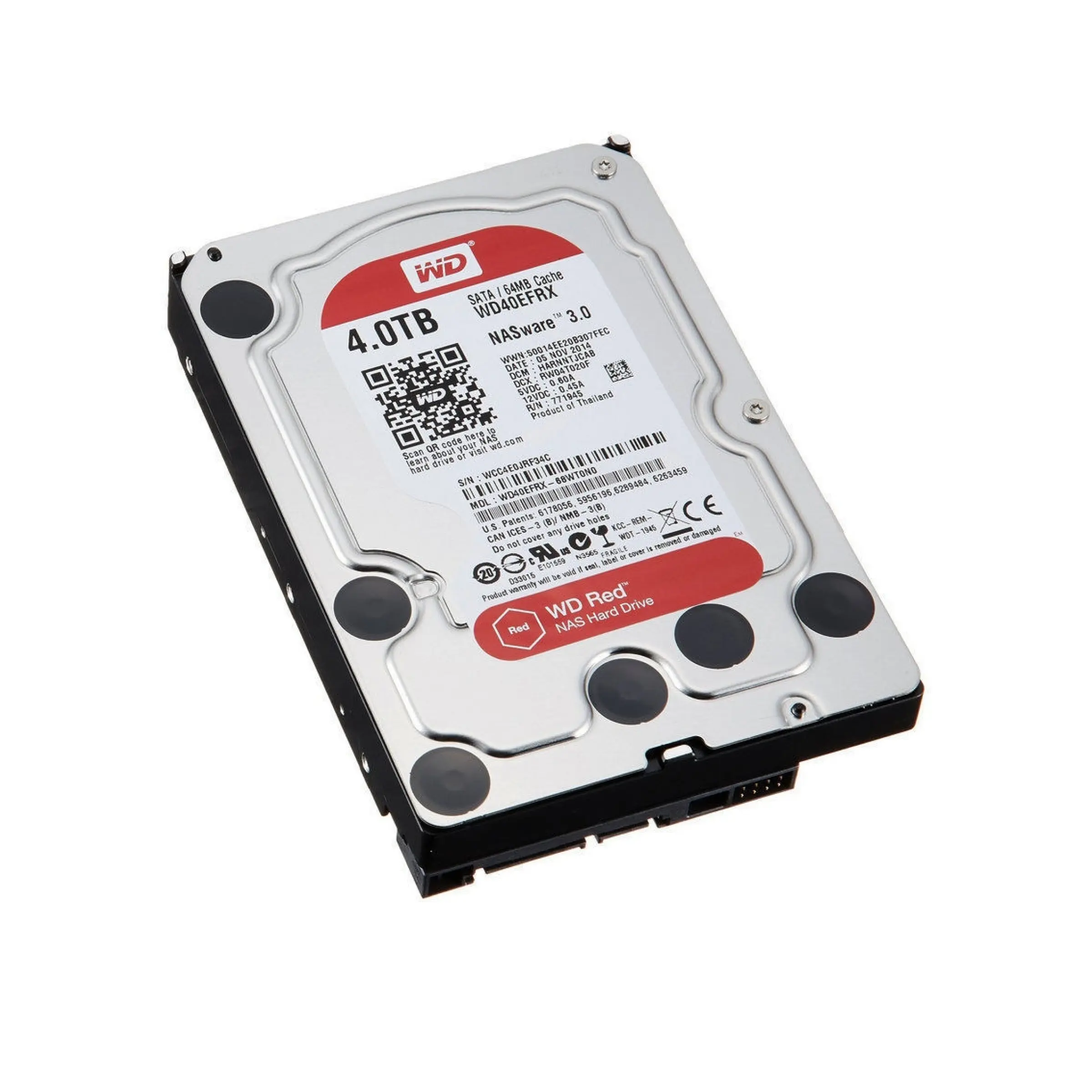 WD Red 4TB NAS Hard Drive – WD40EFRX - Image 2
