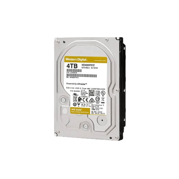 Western Digital WD4003FRYZ: 4TB Gold Datacenter Hard Drive for Reliable Enterprise Storage Solutions - Image 3