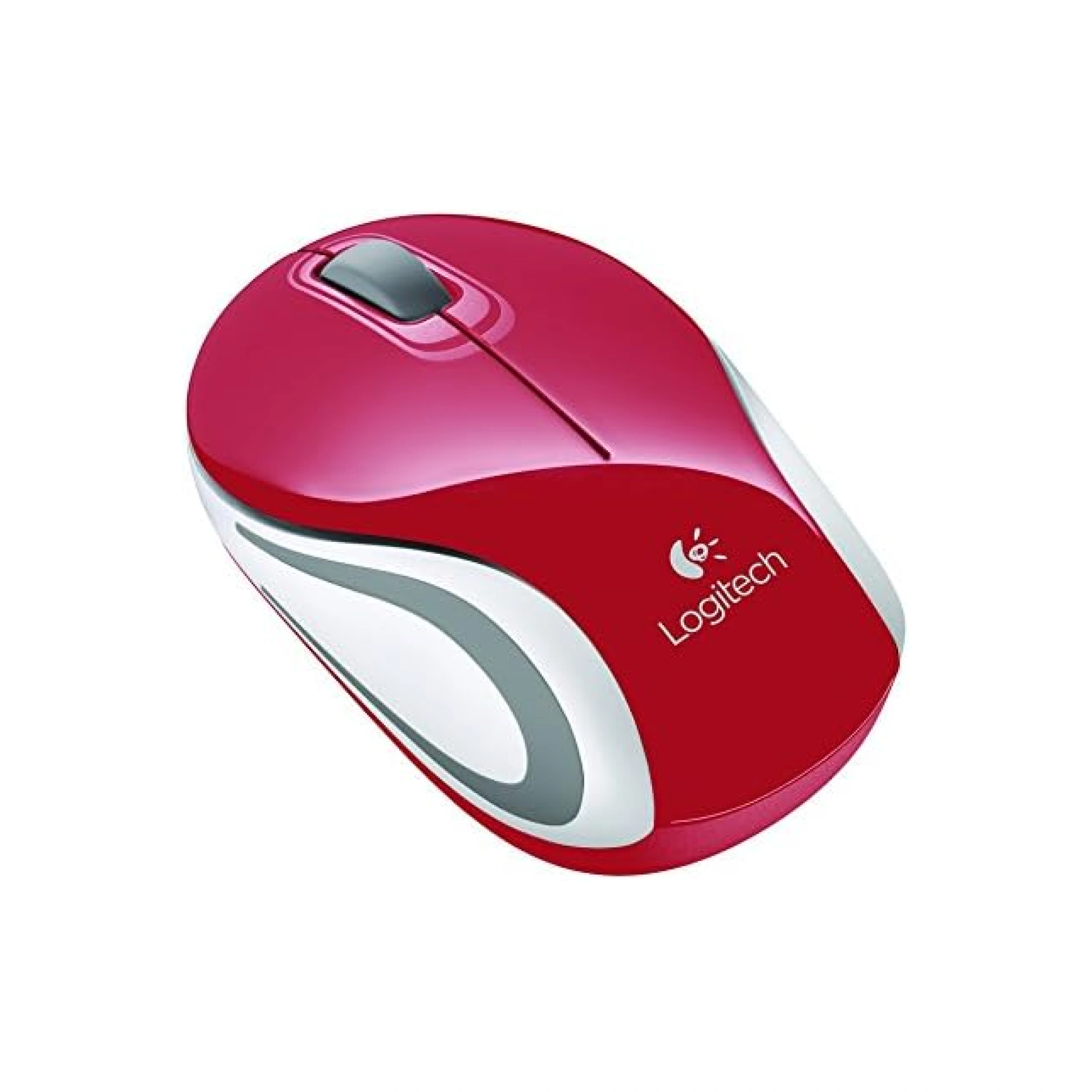 Logitech M187 Wireless Mini Optical Mouse – Red Brand New - Image 3