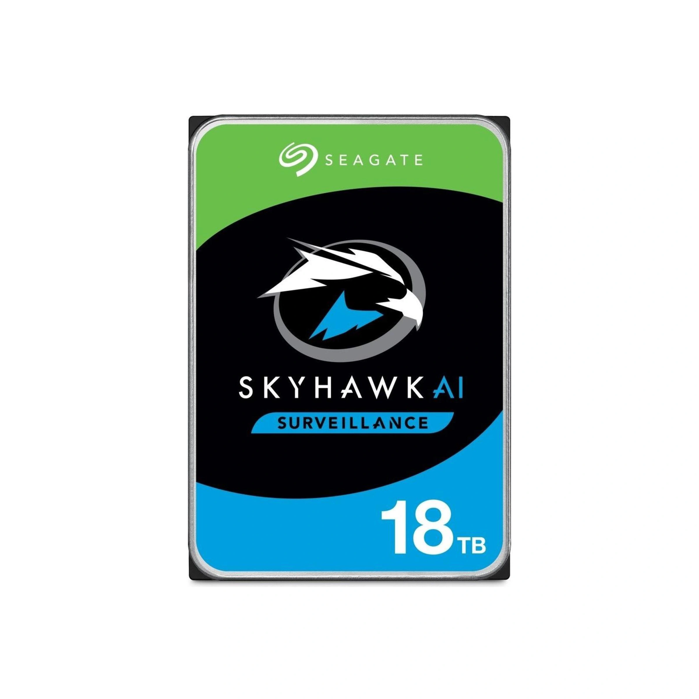 Seagate ST18000VE002 SkyHawk AI 18 TB Hard Drive 3.5″ Internal SATA SATA/600