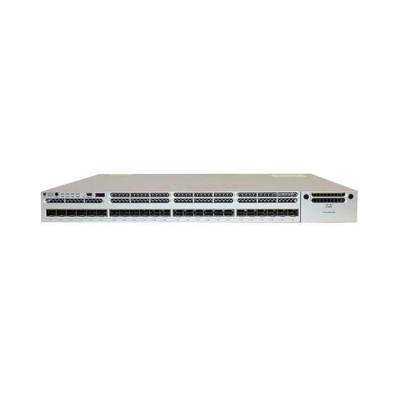 WS-C3850-24XS-Sa.jpg Cisco WS-C3850-24XS-S 24-Port 10GbE SFP+ L3 Network Switch - Image 1