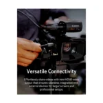 Canon XA60 Professional UHD 4K Camcorder (With Hand Grip) - Image 4