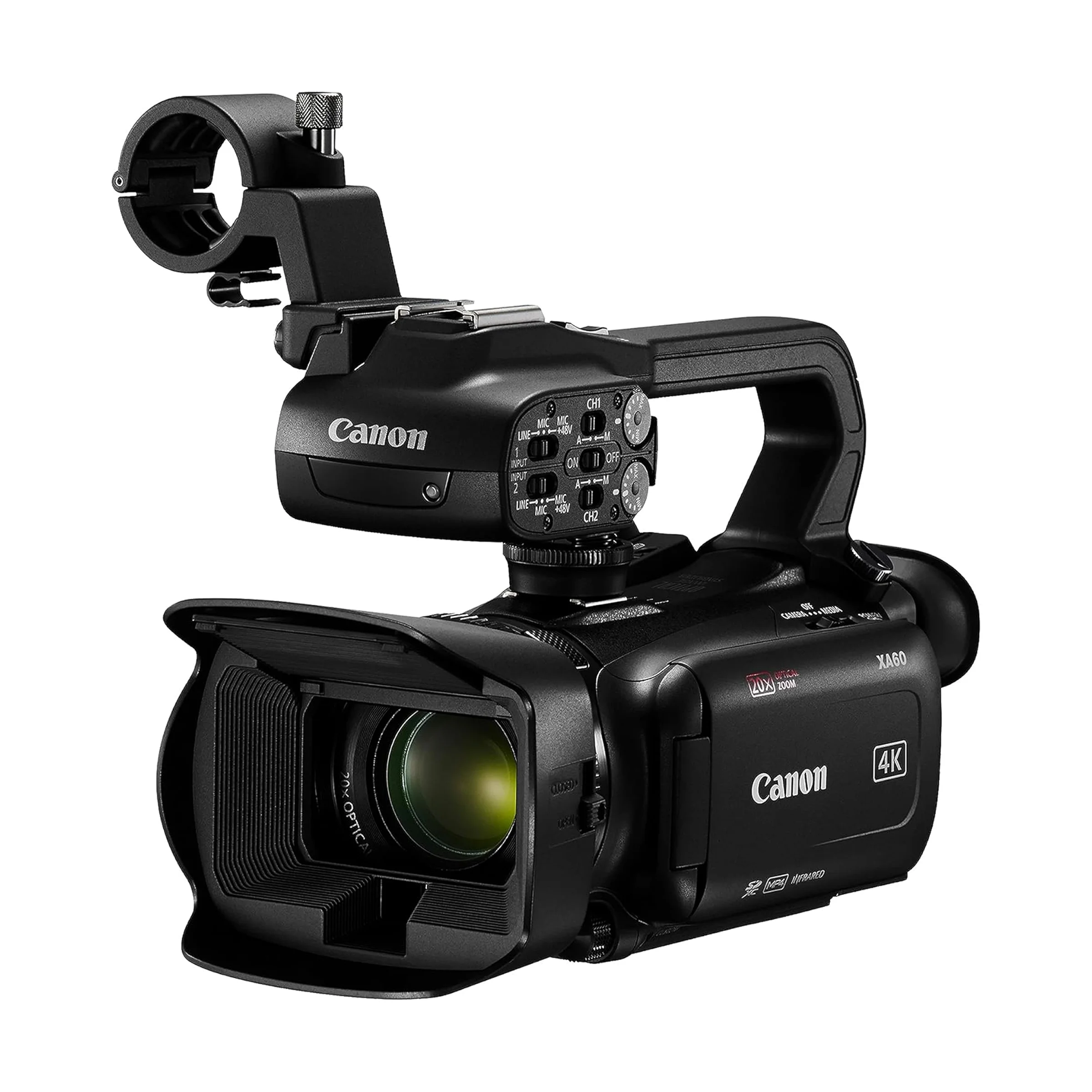 nmnv Canon XA60 Professional UHD 4K Camcorder (With Hand Grip) - Image 1